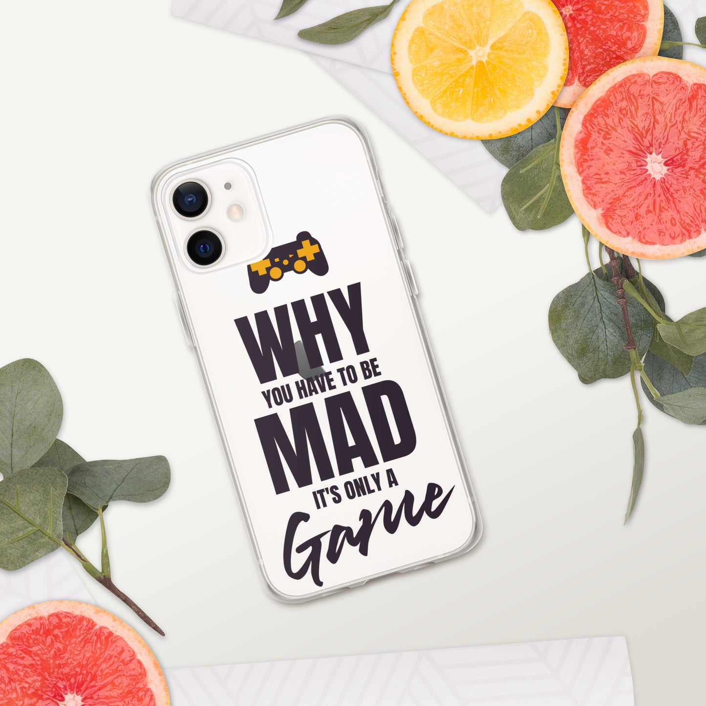 Mad Game Clear Case for iPhone®