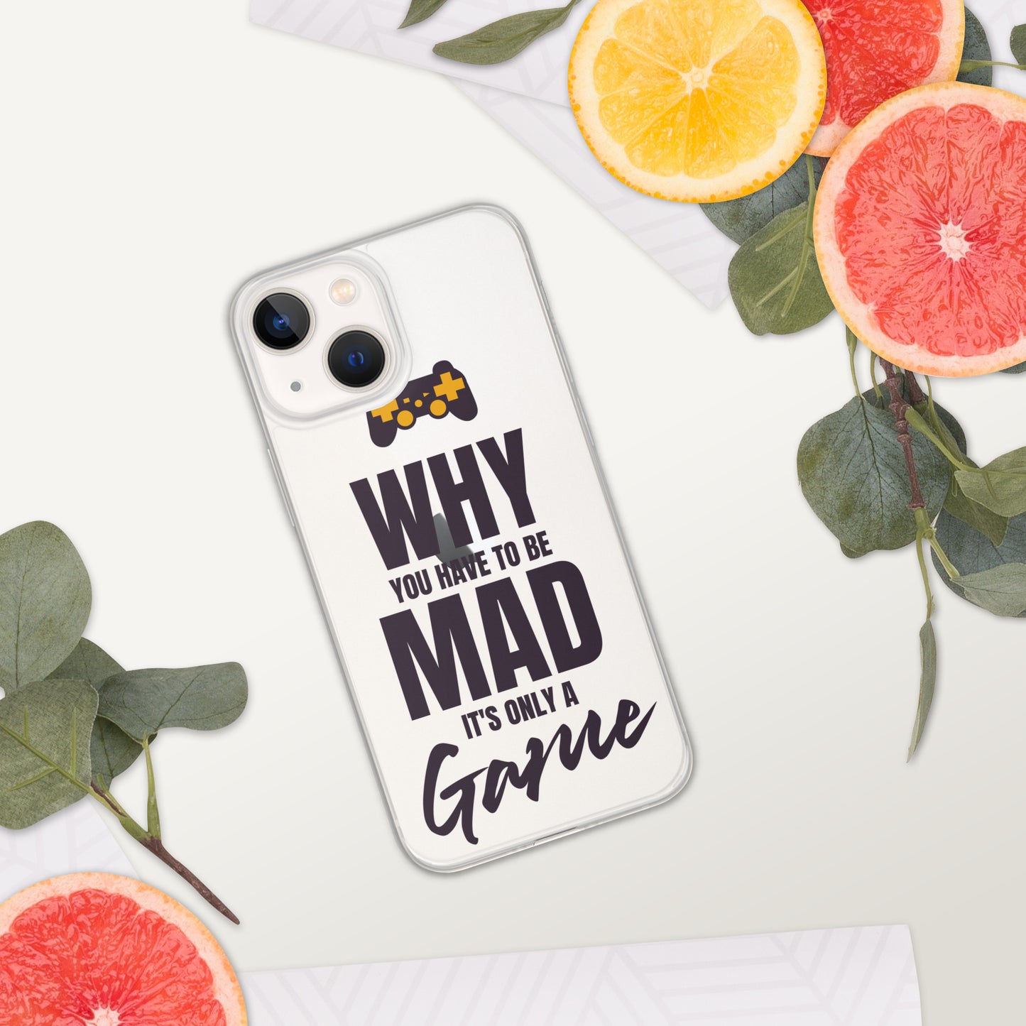 Mad Game Clear Case for iPhone®