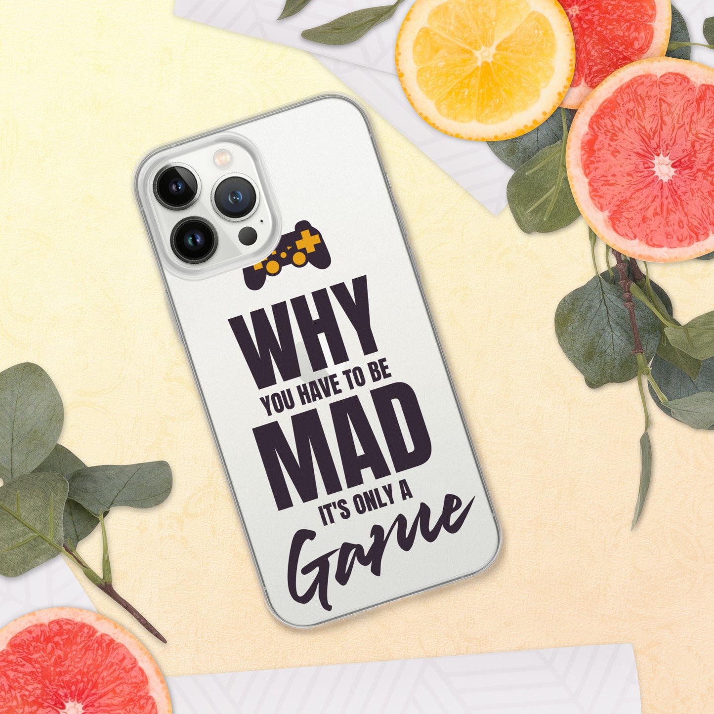 Mad Game Clear Case for iPhone®