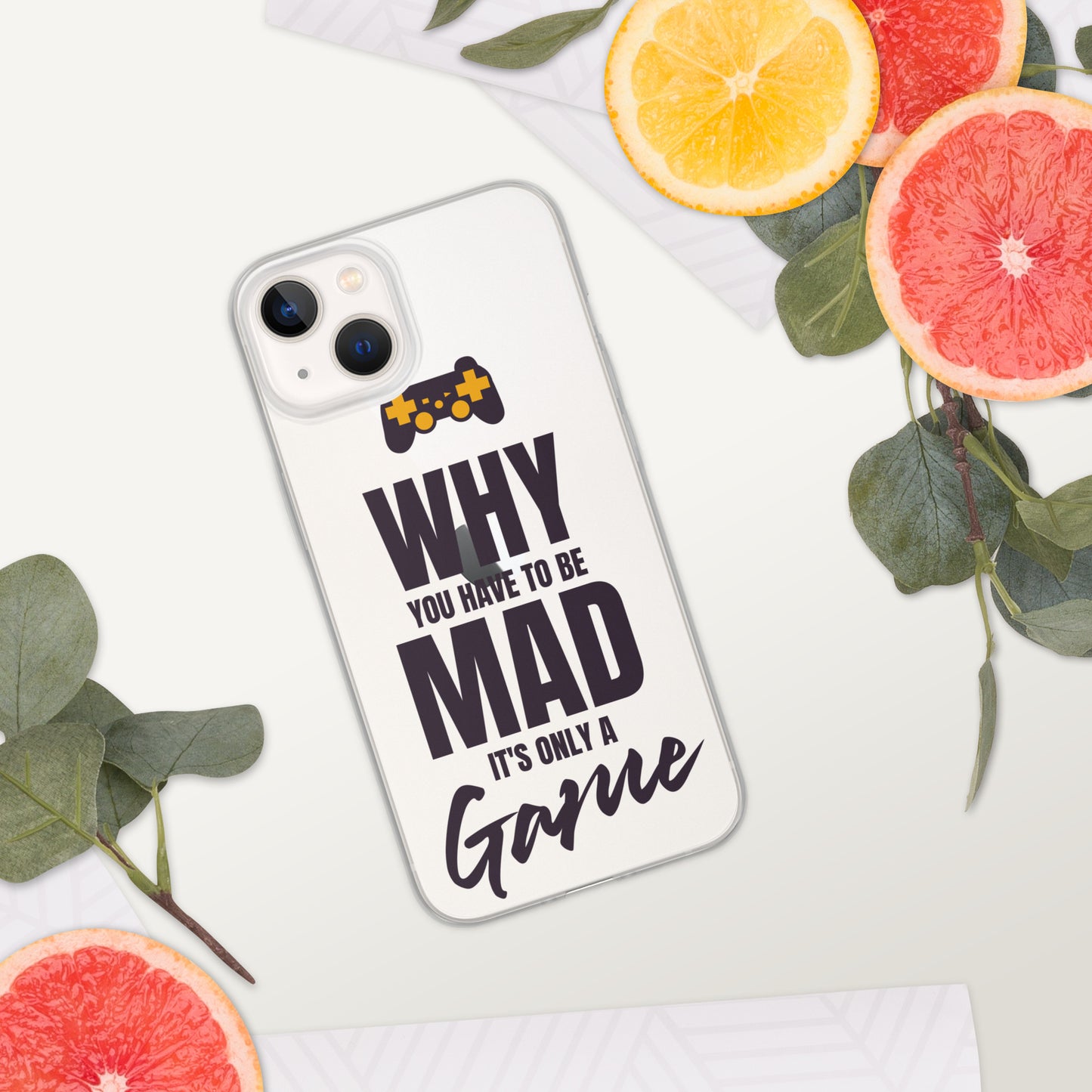 Mad Game Clear Case for iPhone®