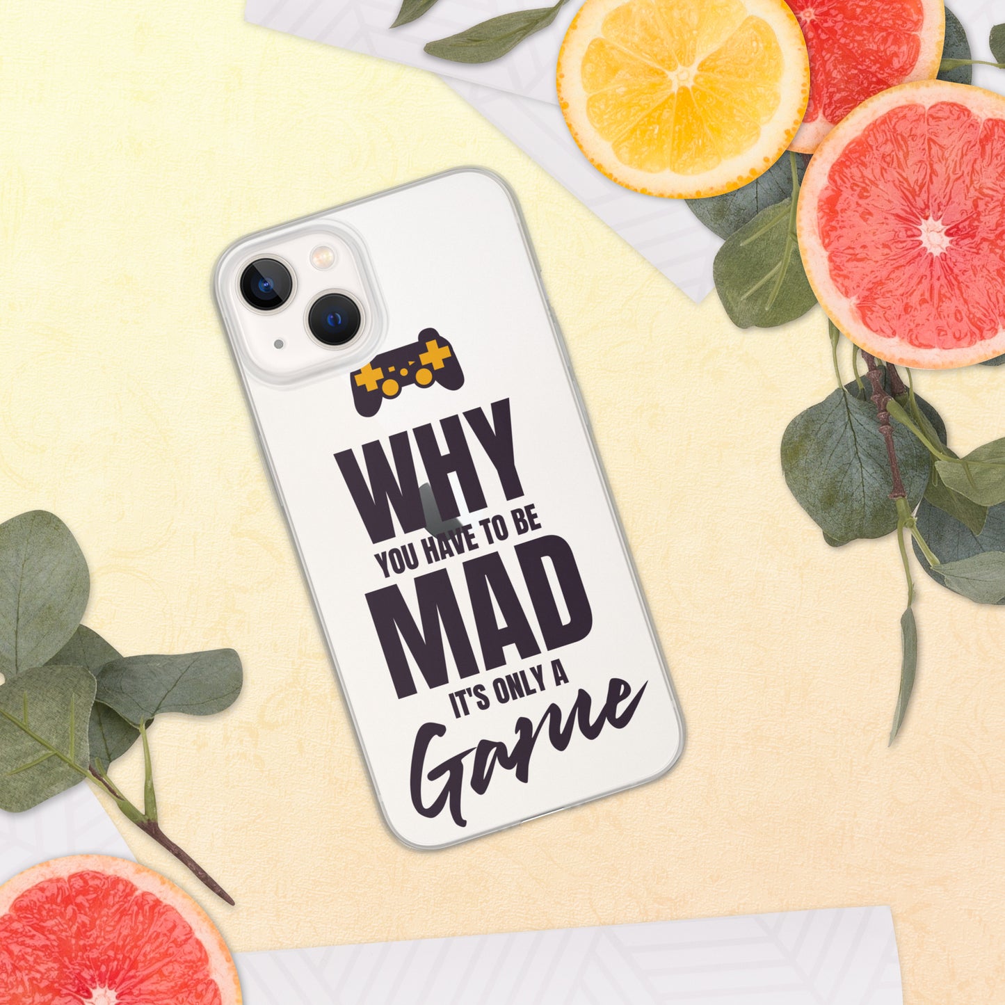 Mad Game Clear Case for iPhone®