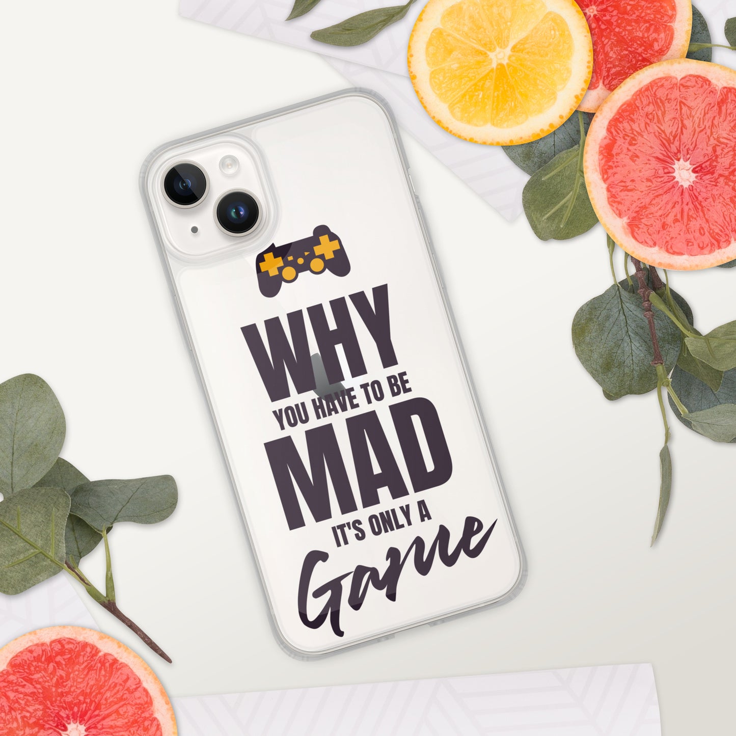 Mad Game Clear Case for iPhone®