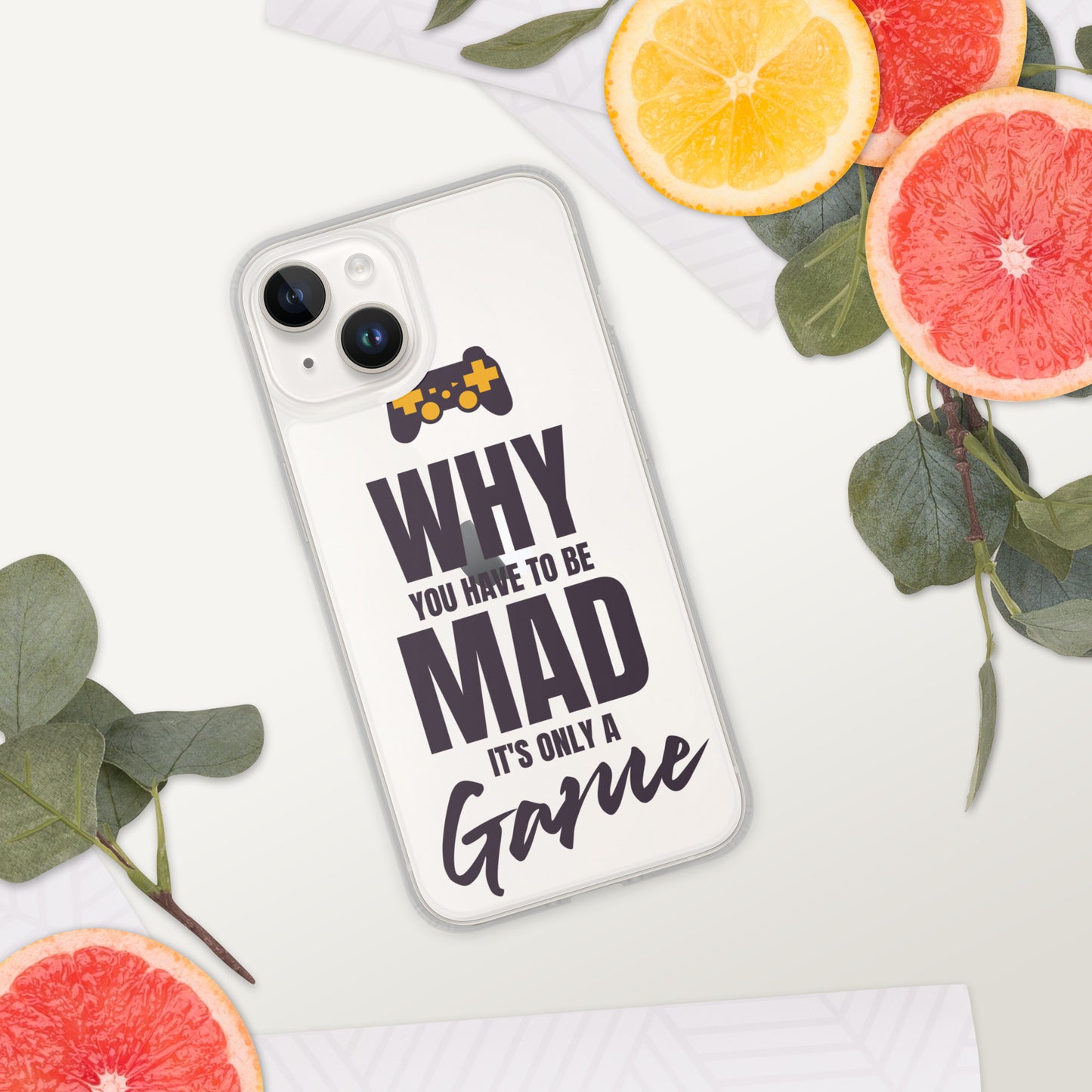 Mad Game Clear Case for iPhone®