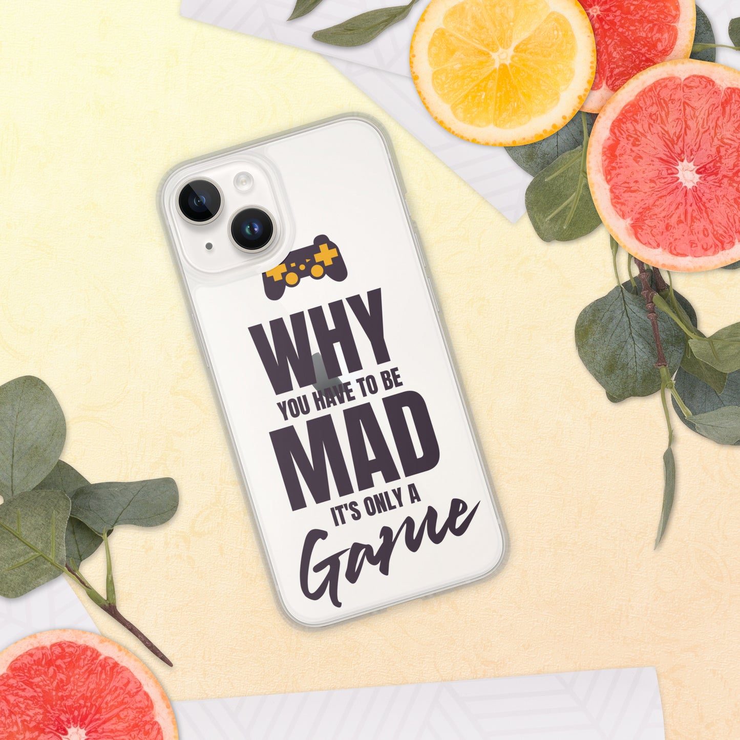 Mad Game Clear Case for iPhone®