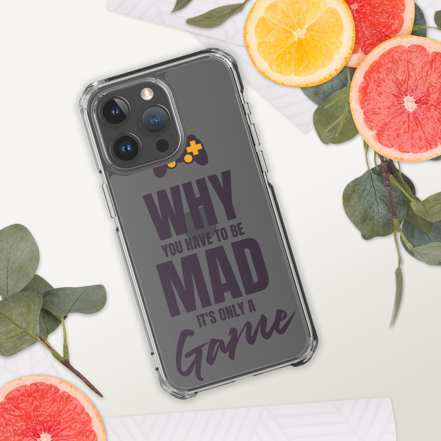 Mad Game Clear Case for iPhone®