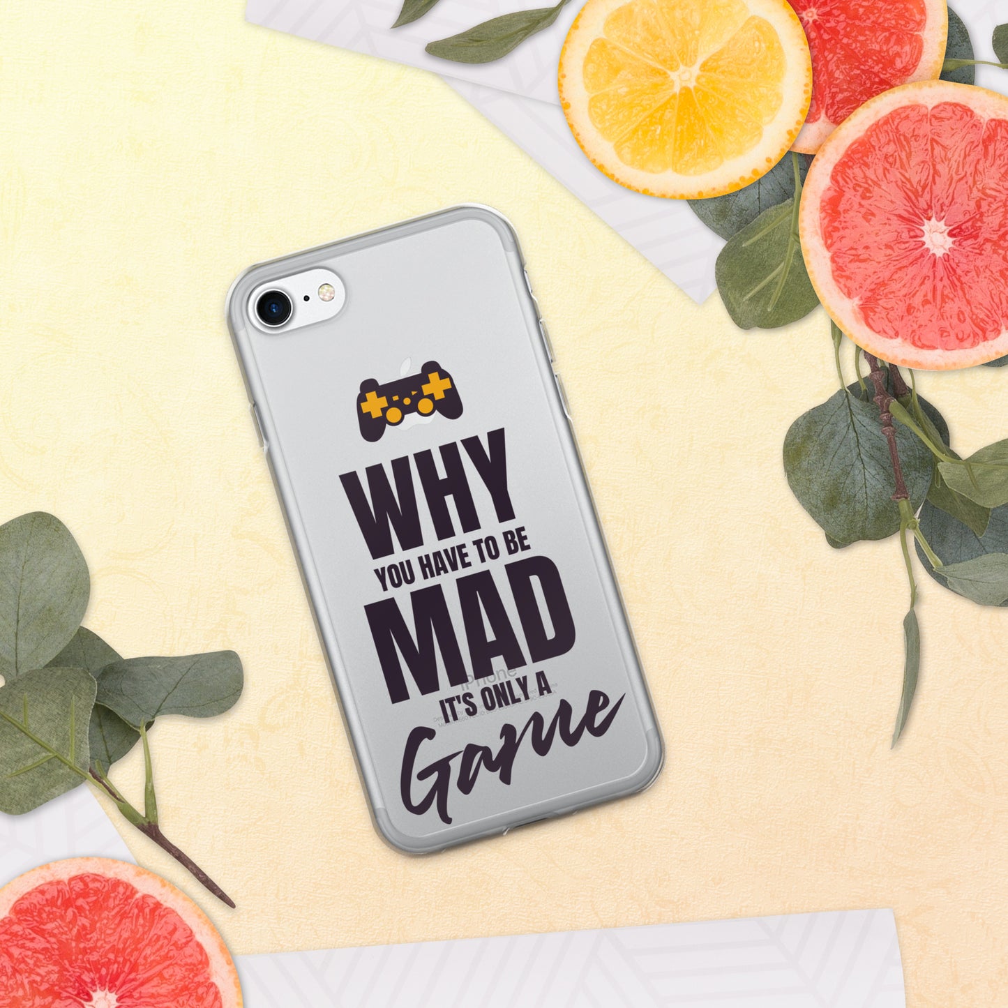 Mad Game Clear Case for iPhone®