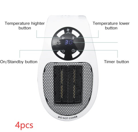 Multi-functional Portable Heater for Desktop Office