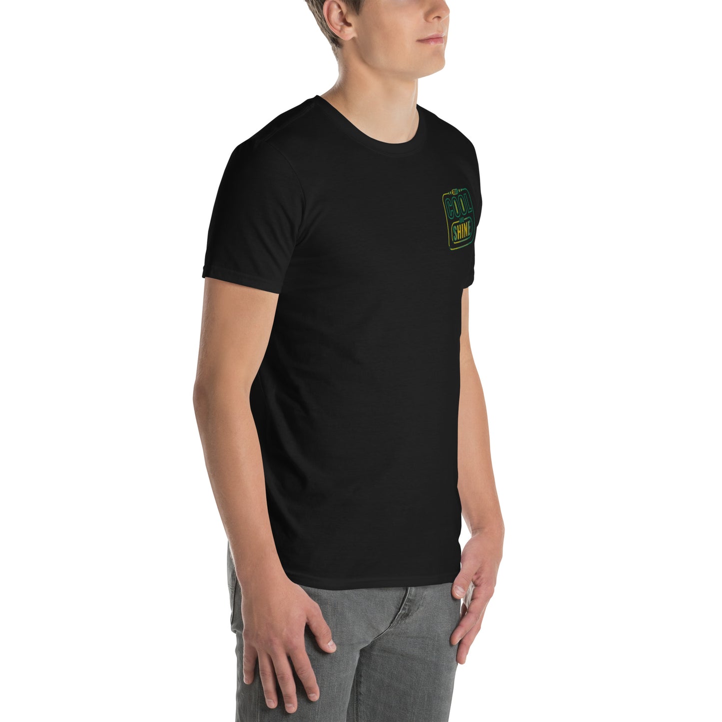 Cool and Shine Embroidered Short-Sleeve Unisex T-Shirt