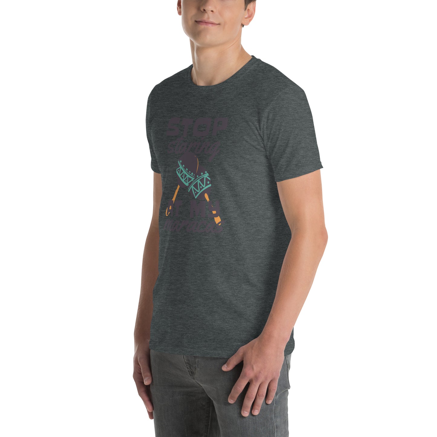 Stop Staring at my _ Short-Sleeve Unisex T-Shirt