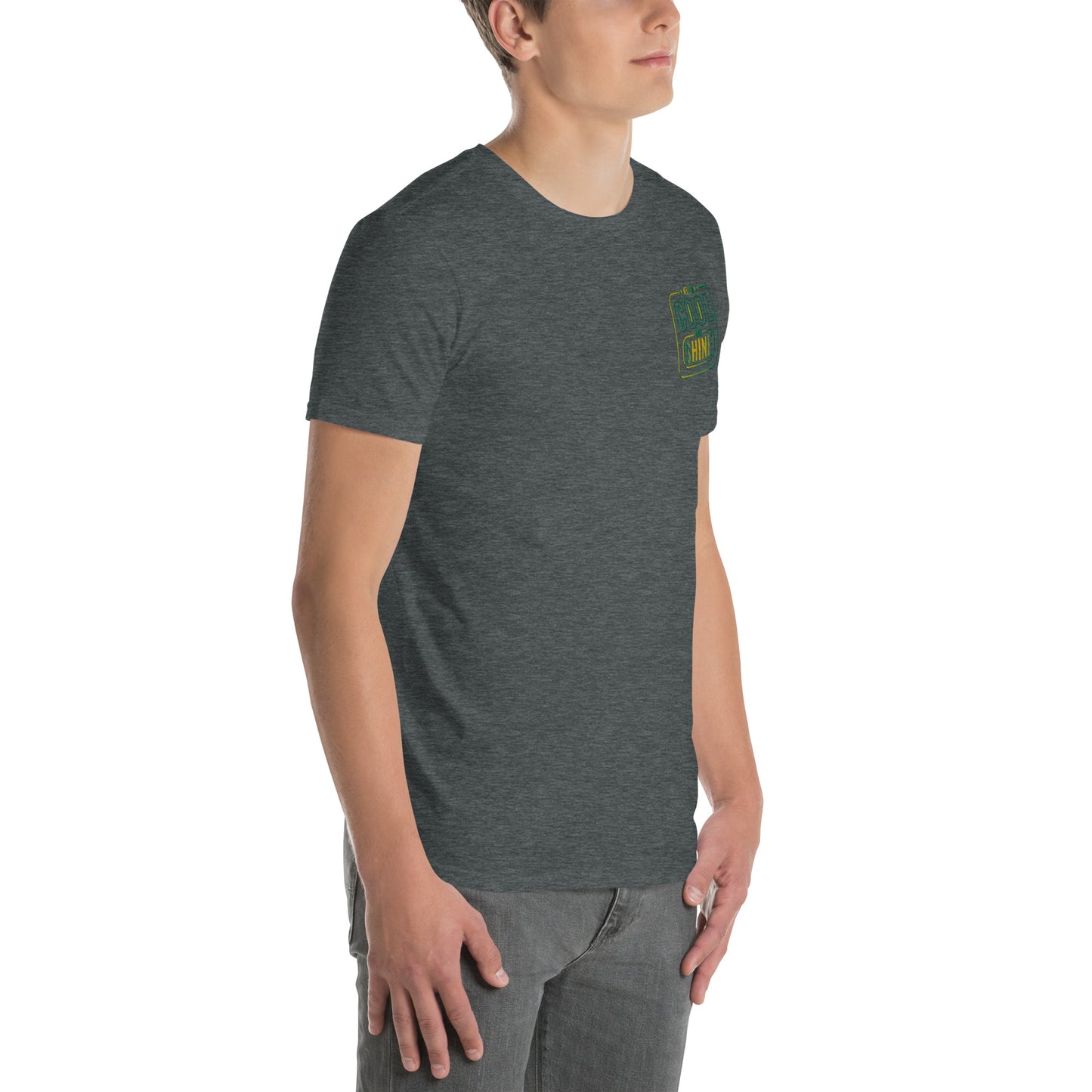 Cool and Shine Embroidered Short-Sleeve Unisex T-Shirt