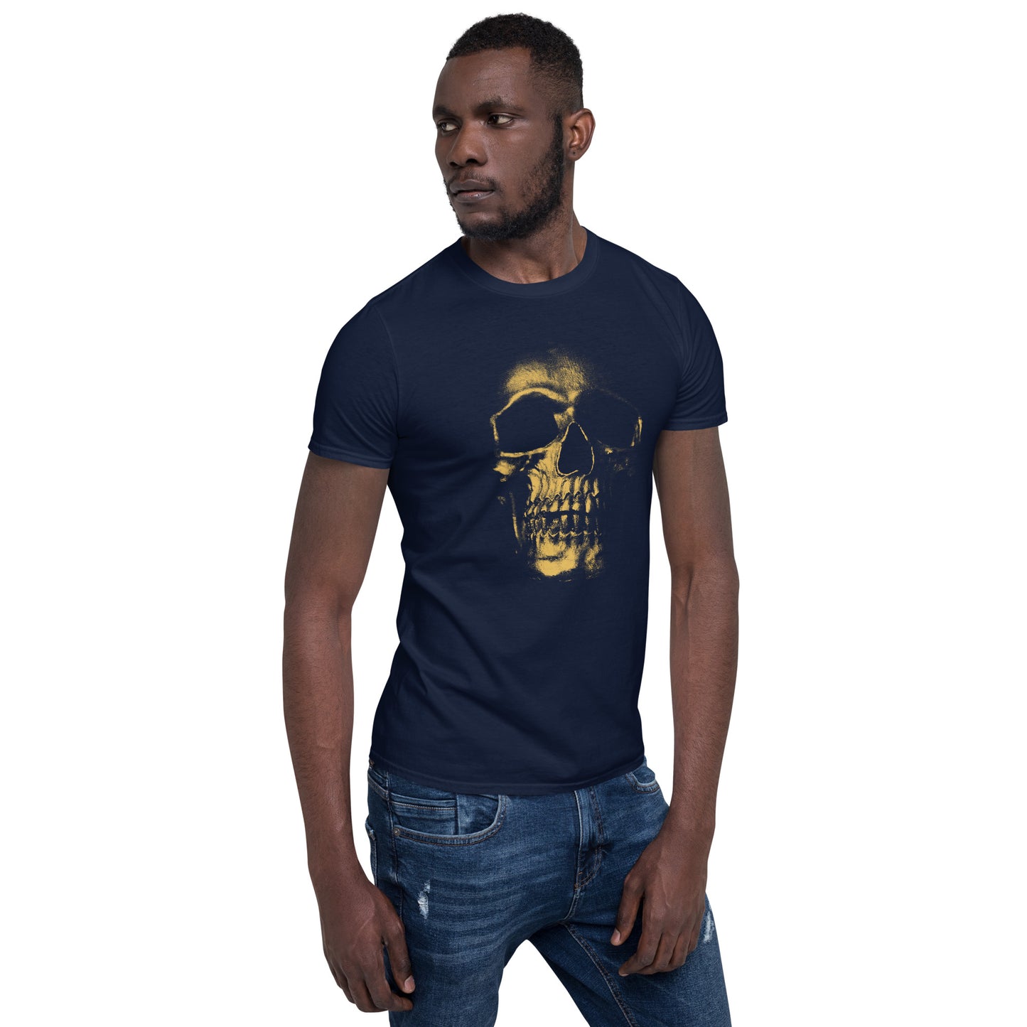 Skull Gold Short-Sleeve Unisex T-Shirt