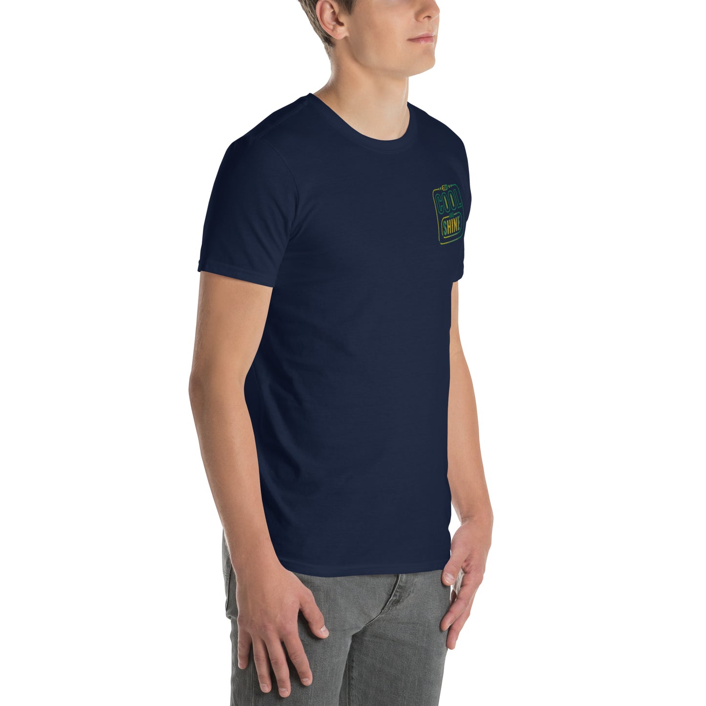 Cool and Shine Embroidered Short-Sleeve Unisex T-Shirt