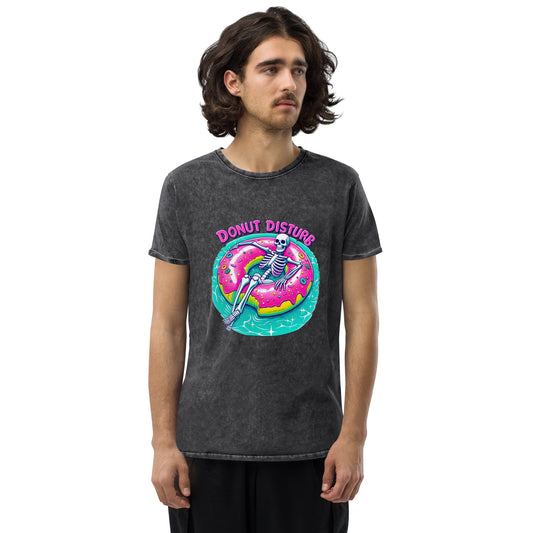 Chilled Donut Disturb Denim T-Shirt