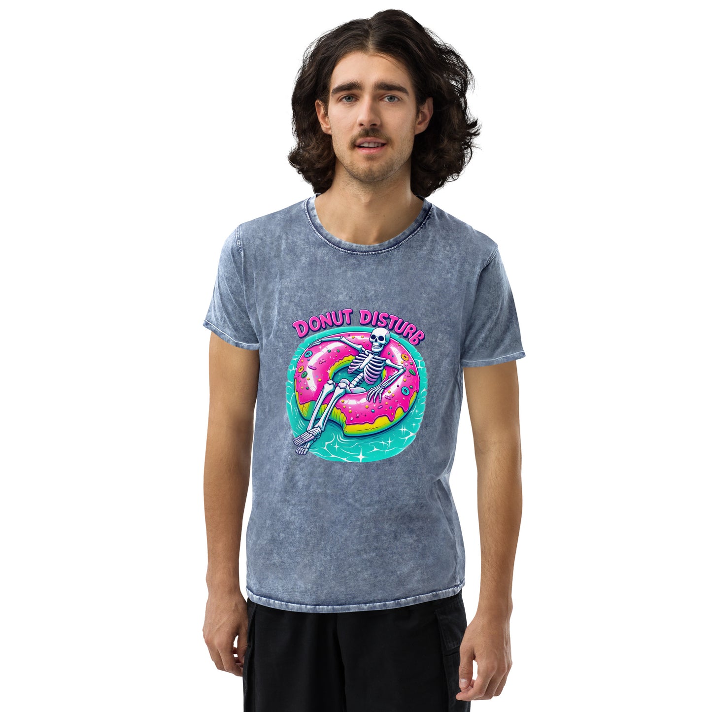 Chilled Donut Disturb Denim T-Shirt