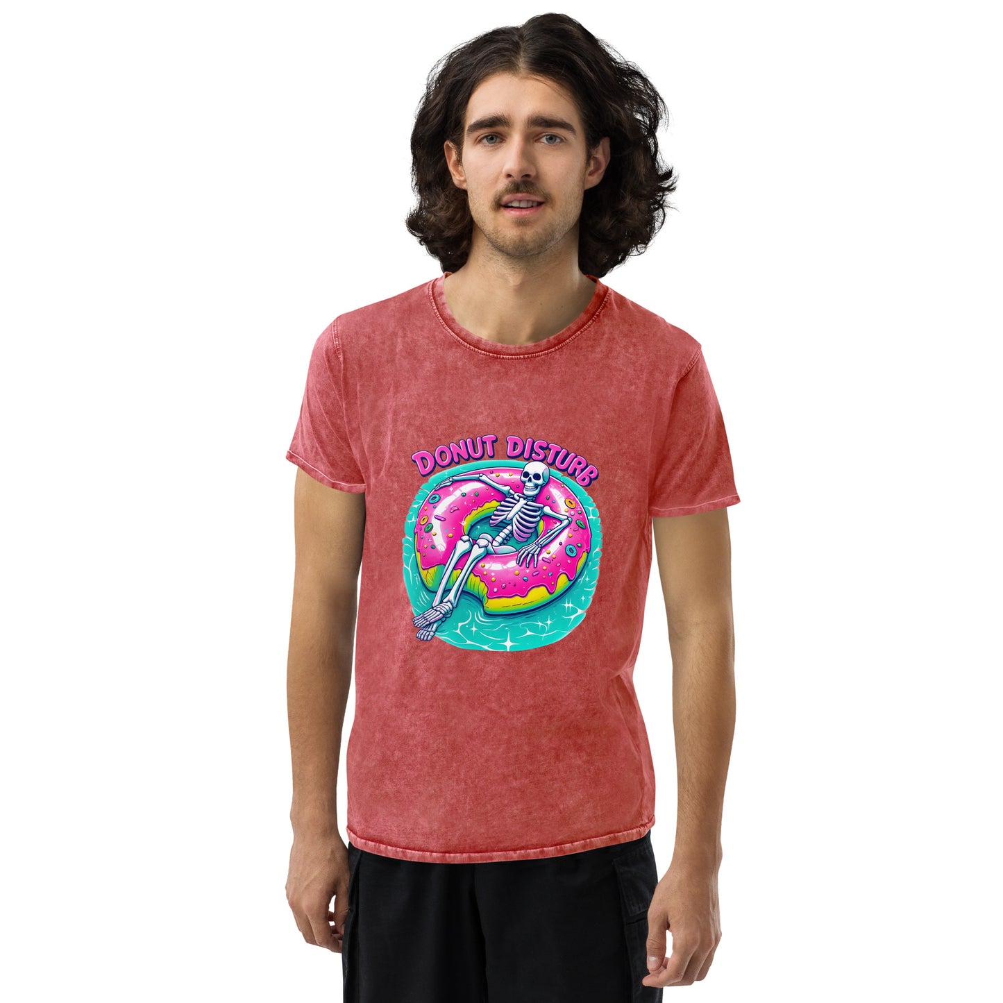 Chilled Donut Disturb Denim T-Shirt