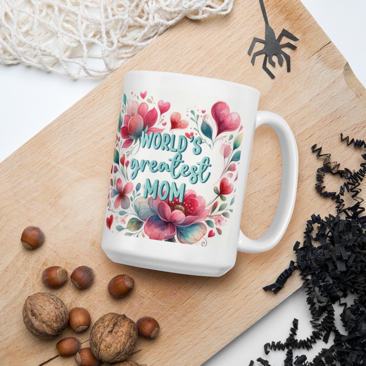 World's Greatest Mom glossy mug